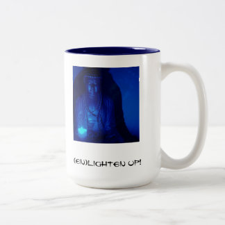 Tasse 2 Couleurs Bouddha - (en) éclairez !