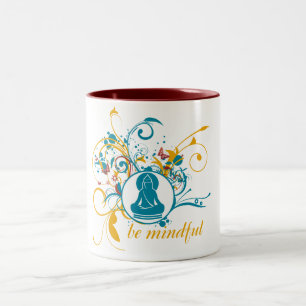 Tasse 2 Couleurs Bouddha soit conscient