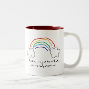 Tasse 2 Couleurs boue arc-en-ciel