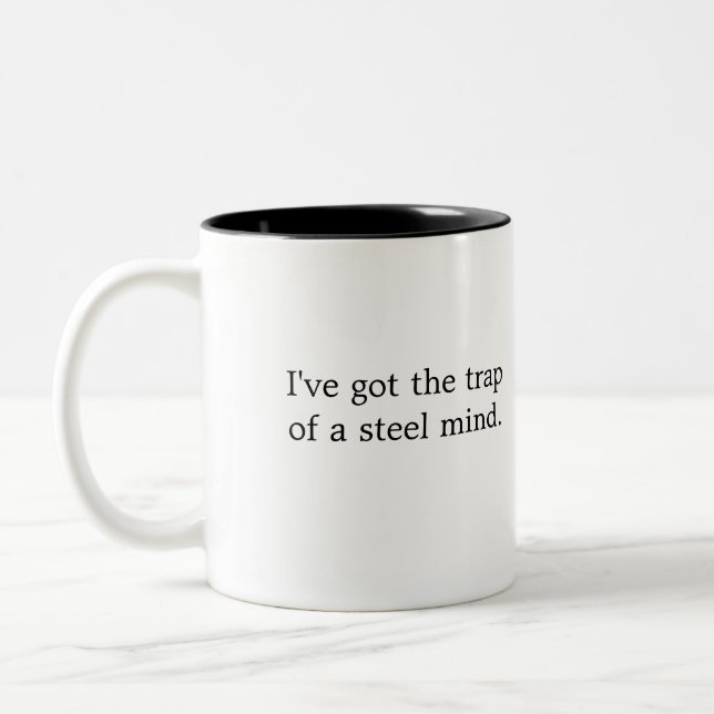 Tasse 2 Couleurs Boue d'acier (Gauche)
