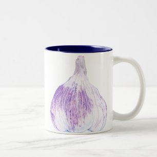 Tasse 2 Couleurs Boue d'ail pourpre