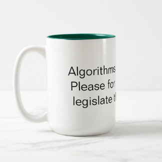 Tasse 2 Couleurs boue de législation de l'ai