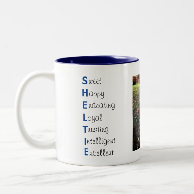 Tasse 2 Couleurs Boue de protection personnalisable (Gauche)