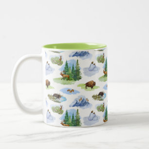 Tasse 2 Couleurs Boue de Toile Rocky Mountain