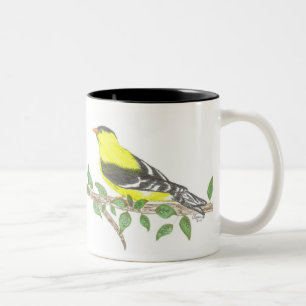 Tasse 2 Couleurs Boug à deux tons Goldfinch