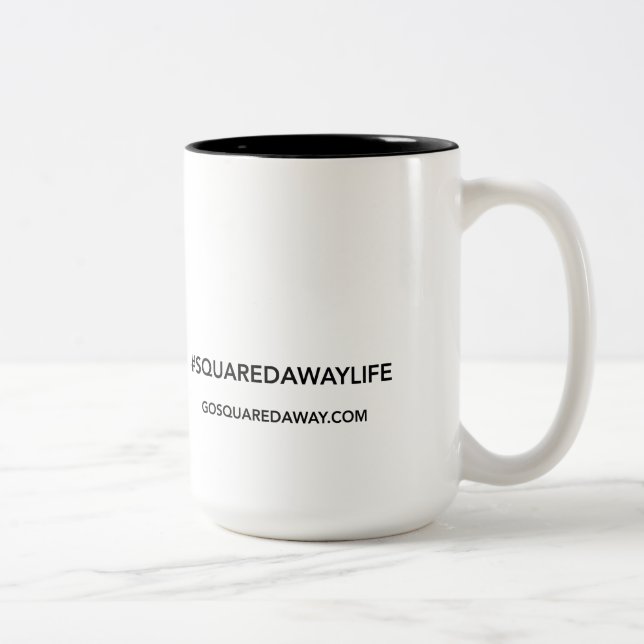 Tasse 2 Couleurs Boug carrée (Droit)