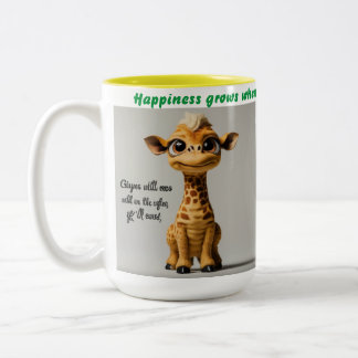 Tasse 2 Couleurs Boug de café exclusif pour l'amour et le bonheur