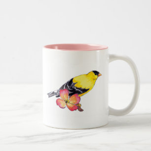 Tasse 2 Couleurs Boug de café Goldfinch