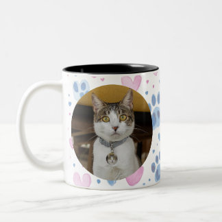 Tasse 2 Couleurs Boug de chat Kitty personnalisé