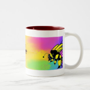 Tasse 2 Couleurs Boug de thé d'abeille