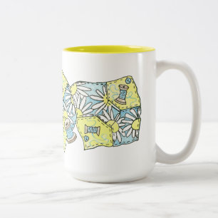 Tasse 2 Couleurs Bouge de café Quilter's