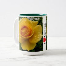 BOUGIE DE CAFÉ À FLEURS