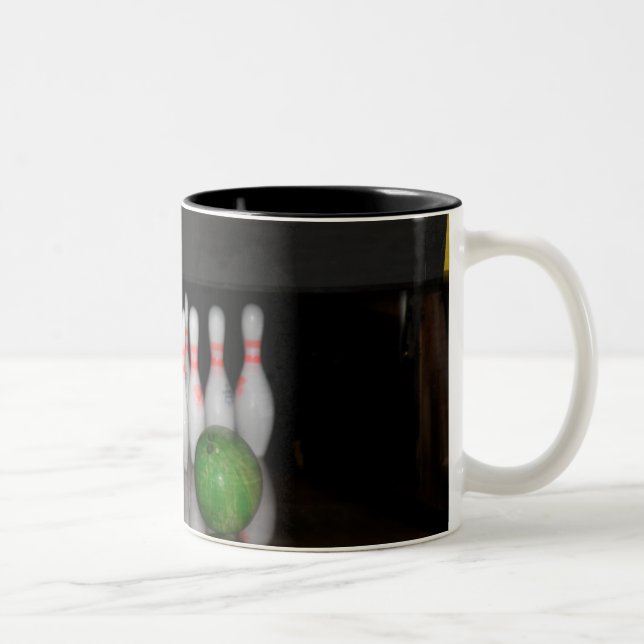 Tasse 2 Couleurs Boule de Bowling (Droit)