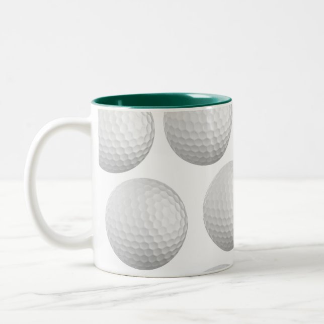 Tasse 2 Couleurs Boule de golf (Gauche)