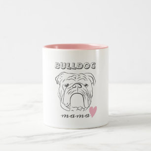 Tasse 2 Couleurs Bouledogue Anglais