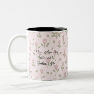 Tasse 2 Couleurs Bourgeons de rose roses
