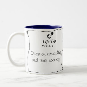 Tasse 2 Couleurs Bout #254214 de la vie