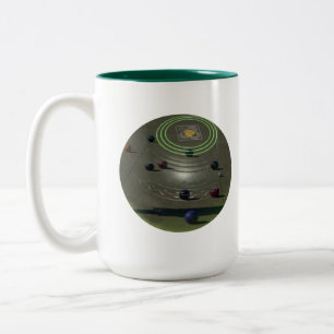 Tasse 2 Couleurs Bowl de pelouse de la concurrence,