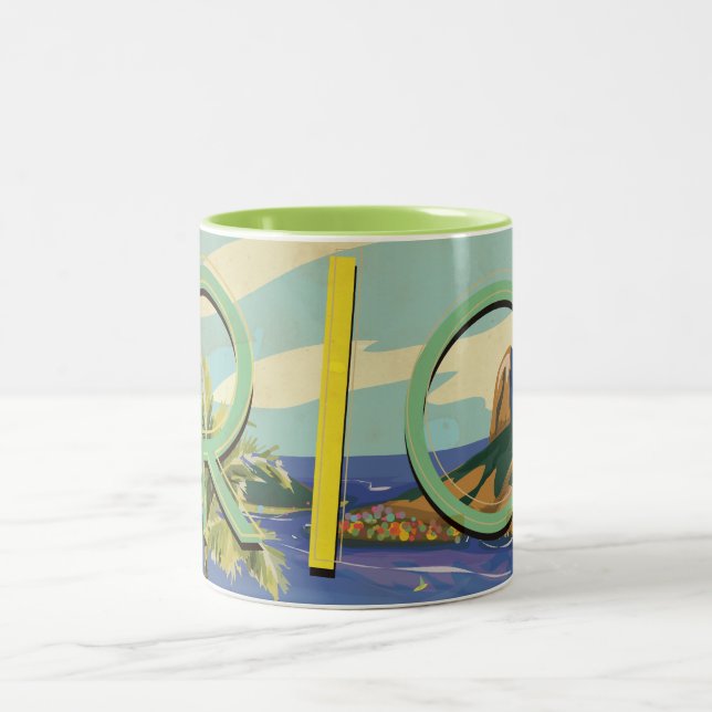 Tasse 2 Couleurs Brésil - Rio de Janeiro (Centre)