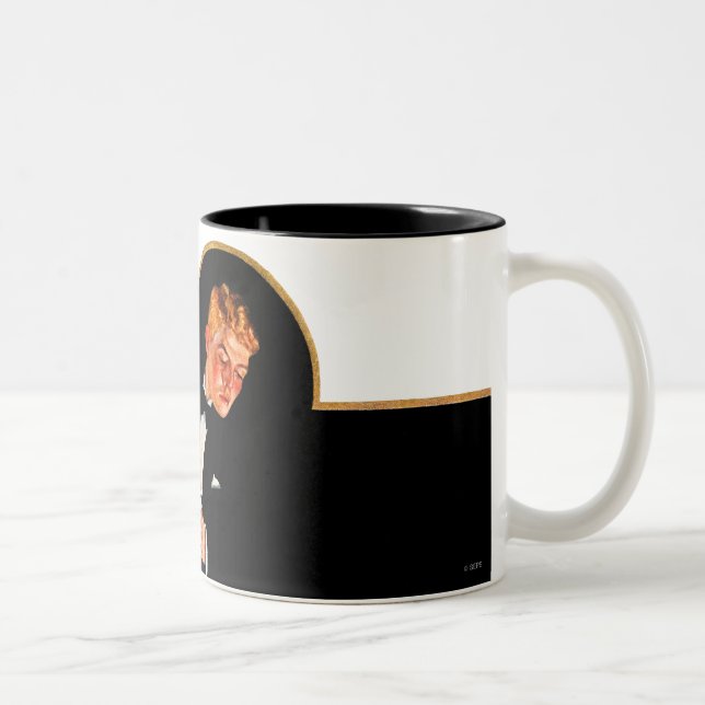 Tasse 2 Couleurs Bretelle perdue (Droit)