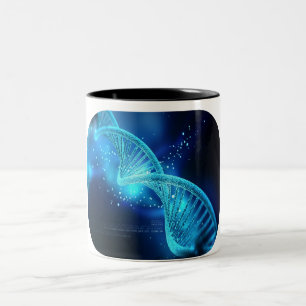 Tasse 2 Couleurs Brins d'ADN