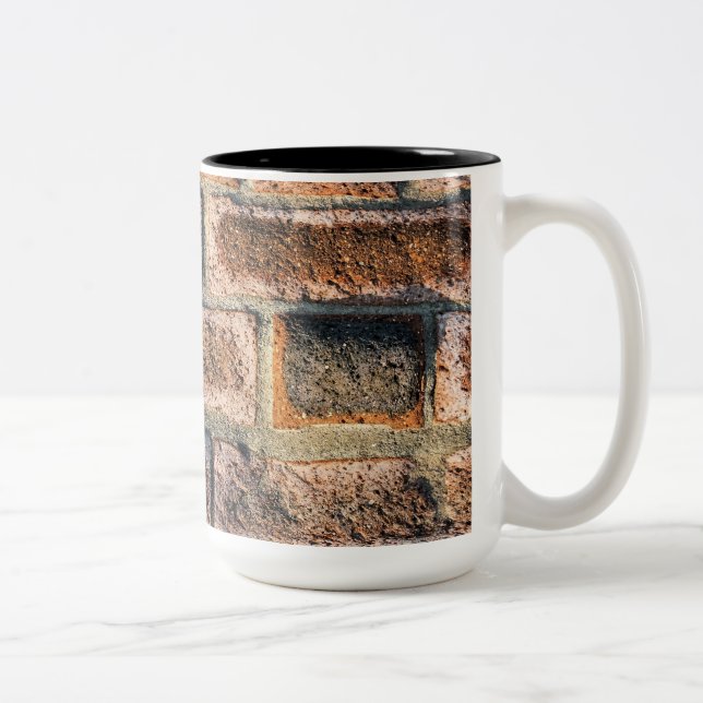 TASSE 2 COULEURS BRIQUES (Droit)