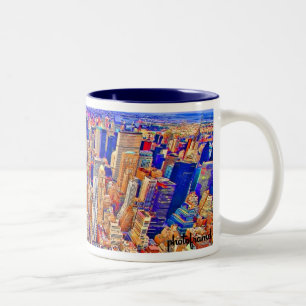 Tasse 2 Couleurs Bruit de NYC