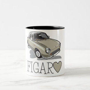 Tasse 2 Couleurs Brume de topaze de Nissan Figaro