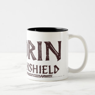 Tasse 2 Couleurs Brun de logo de THORIN OAKENSHIELD™