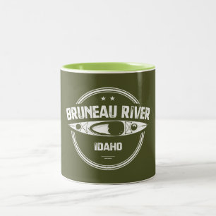 Tasse 2 Couleurs Bruneau River Idaho Kayak