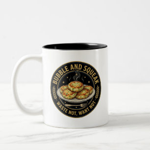 Tasse 2 Couleurs Bubble and Squeak Ne gaspillons rien