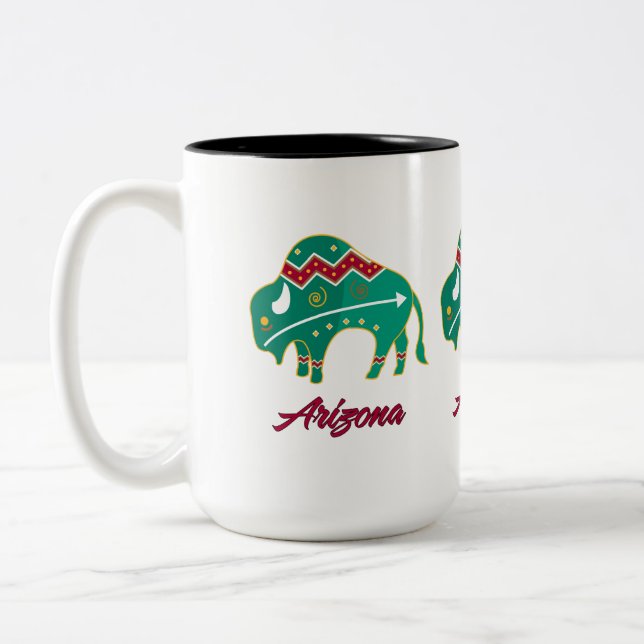 Tasse 2 Couleurs Buffalo Clan Arizona (Gauche)