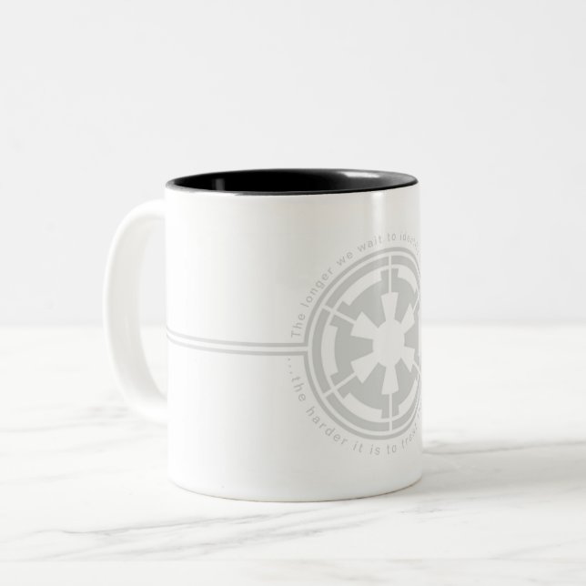 TASSE 2 COULEURS BUREAU DE LA SÉCURITÉ IMPÉRIEURE (Devant gauche)