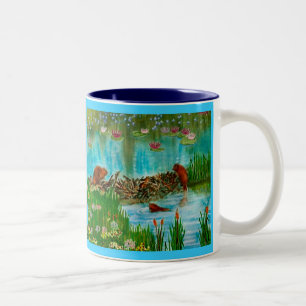 Tasse 2 Couleurs BUSY BEAVER KIDS cadeaux