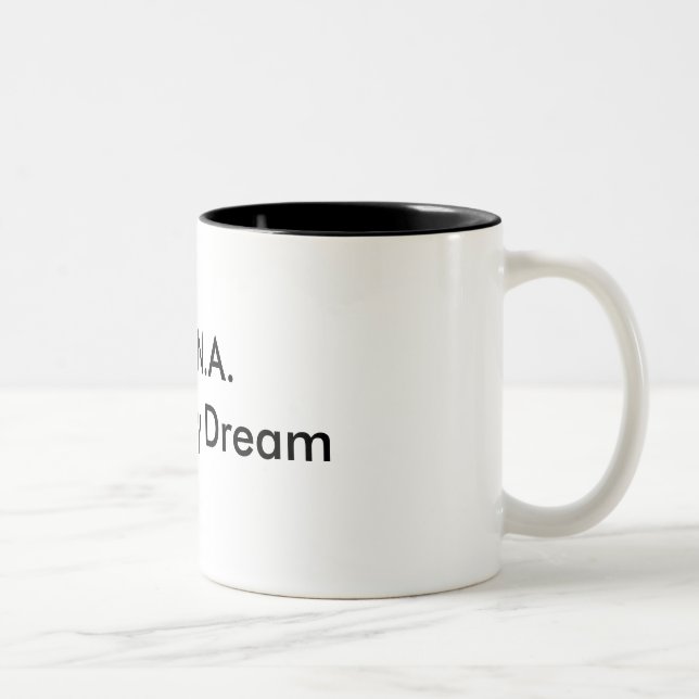Tasse 2 Couleurs C.R.N.A., vivant mon rêve (Droit)