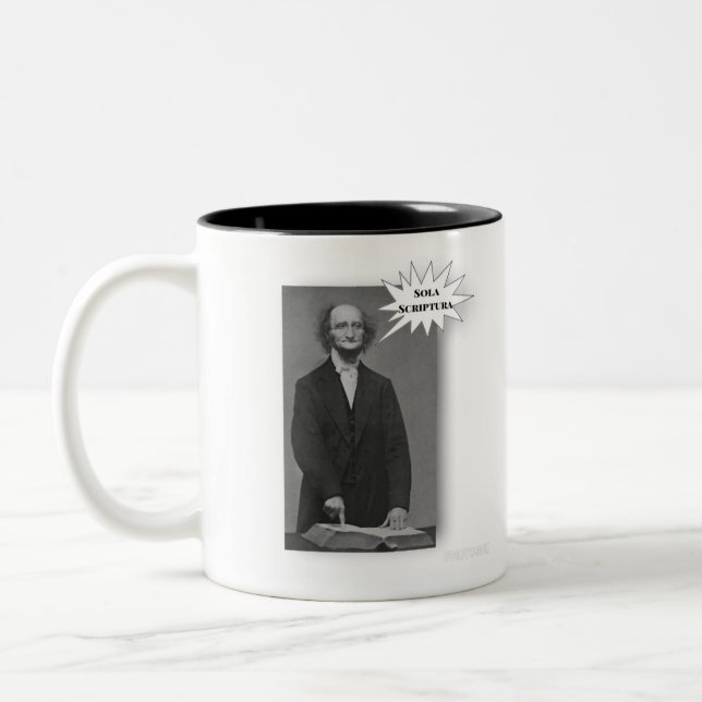 Tasse 2 Couleurs C W Walther - Solo Scriptura (Gauche)