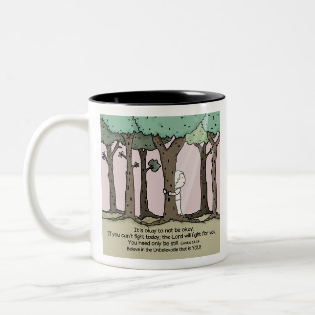 Tasse 2 Couleurs Ça va aller de ne pas aller (Gauche)