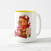 Cabiaïa au Lait de Fraise | Cabiaïa Mignonne Kawai