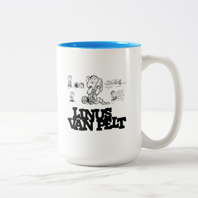 Tasse 2 Couleurs cacahuètes | Linus (Droit)