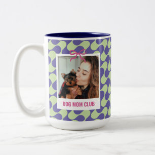 Tasse 2 Couleurs Cadeau d'anniversaire du Club des mamans de chiens