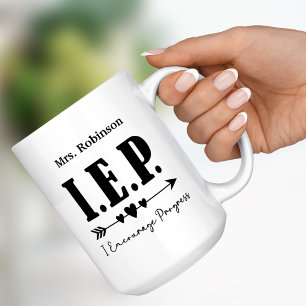 Tasse 2 Couleurs Cadeau d'appréciation pour l'enseignant du PEI de 