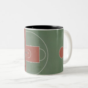 Tasse 2 Couleurs Cadeau de basket-ball cool