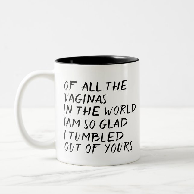Tasse 2 Couleurs Cadeau de la fête des mères (Gauche)