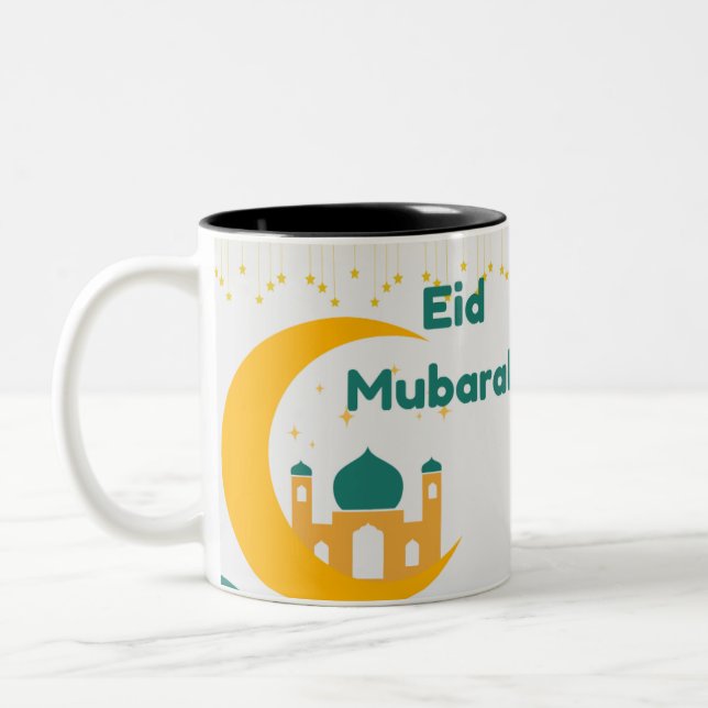 Tasse 2 Couleurs Cadeau de la mubarak Aïd (Gauche)