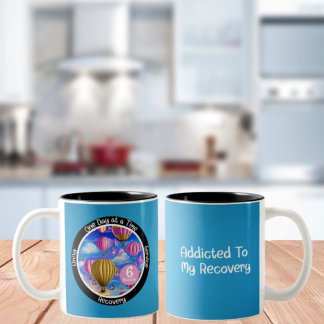 Tasse 2 Couleurs Cadeau de la phase de récupération personnalisée -