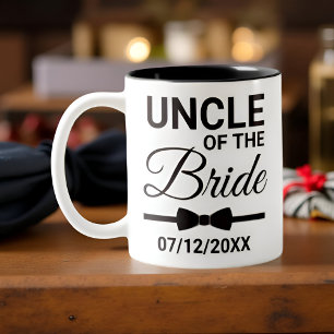 Tasse 2 Couleurs Cadeau de mariage pour l'oncle de la mariée - Fami