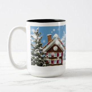 Tasse 2 Couleurs cadeau de Noël