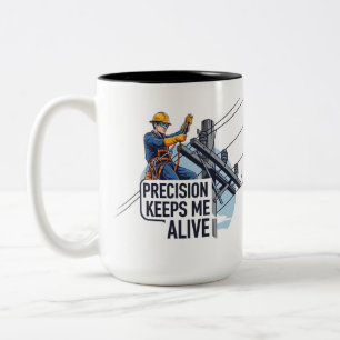 Tasse 2 Couleurs Cadeau de travailleur utilitaire professionnel séc