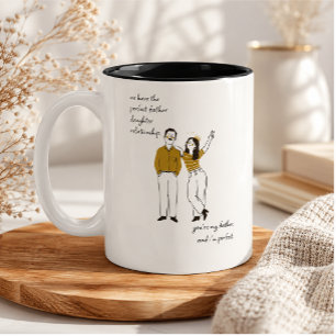 Tasse 2 Couleurs Cadeau drôle pour la fête des pères