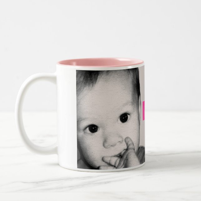 Tasse 2 Couleurs Cadeau parfait du jour de mère - (Gauche)